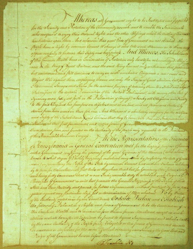 Pennsylvania’s Experiment: Radical Democracy (image credits: wikimedia)