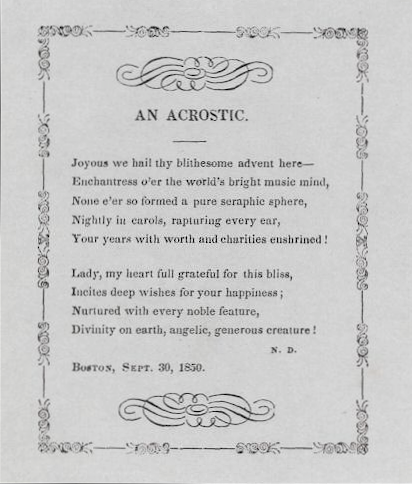 Acrostics and First-Letter Codes (image credits: wikimedia)