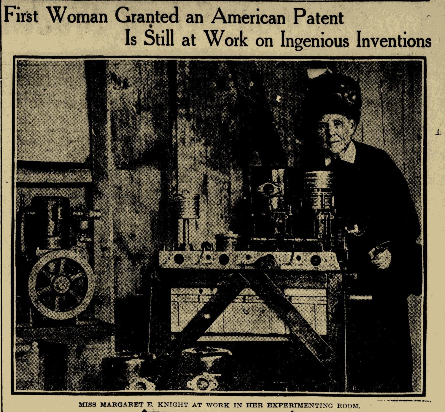 Margaret Knight: The Female Edison of the Factory Floor (image credits: wikimedia)