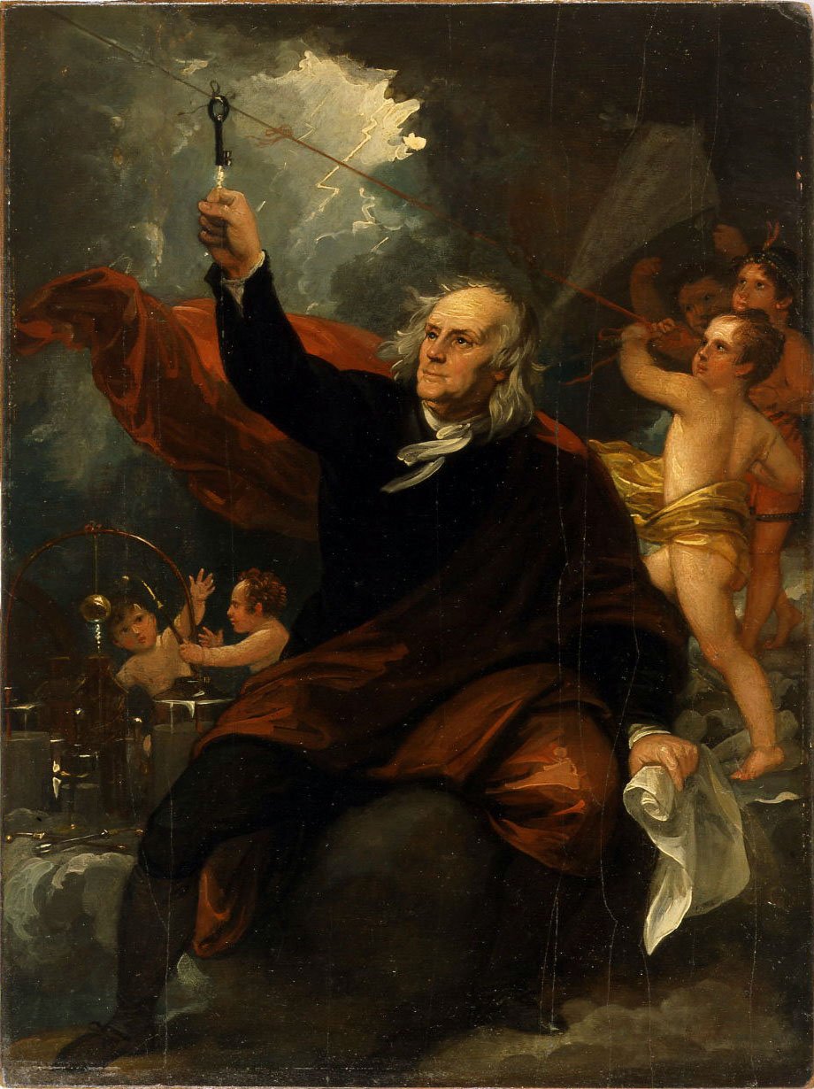 Benjamin Franklin Didn't Discover Electricity (image credits: wikimedia)