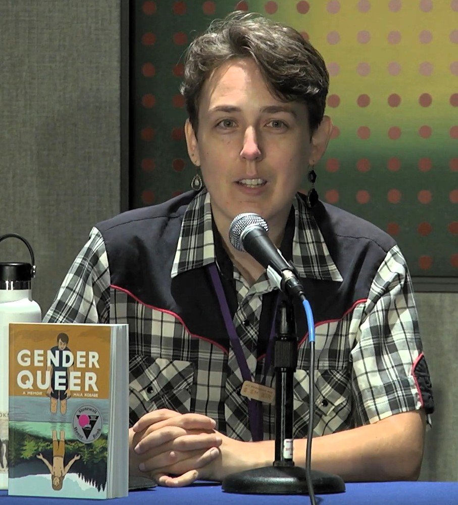1. Gender Queer by Maia Kobabe (image credits: wikimedia)