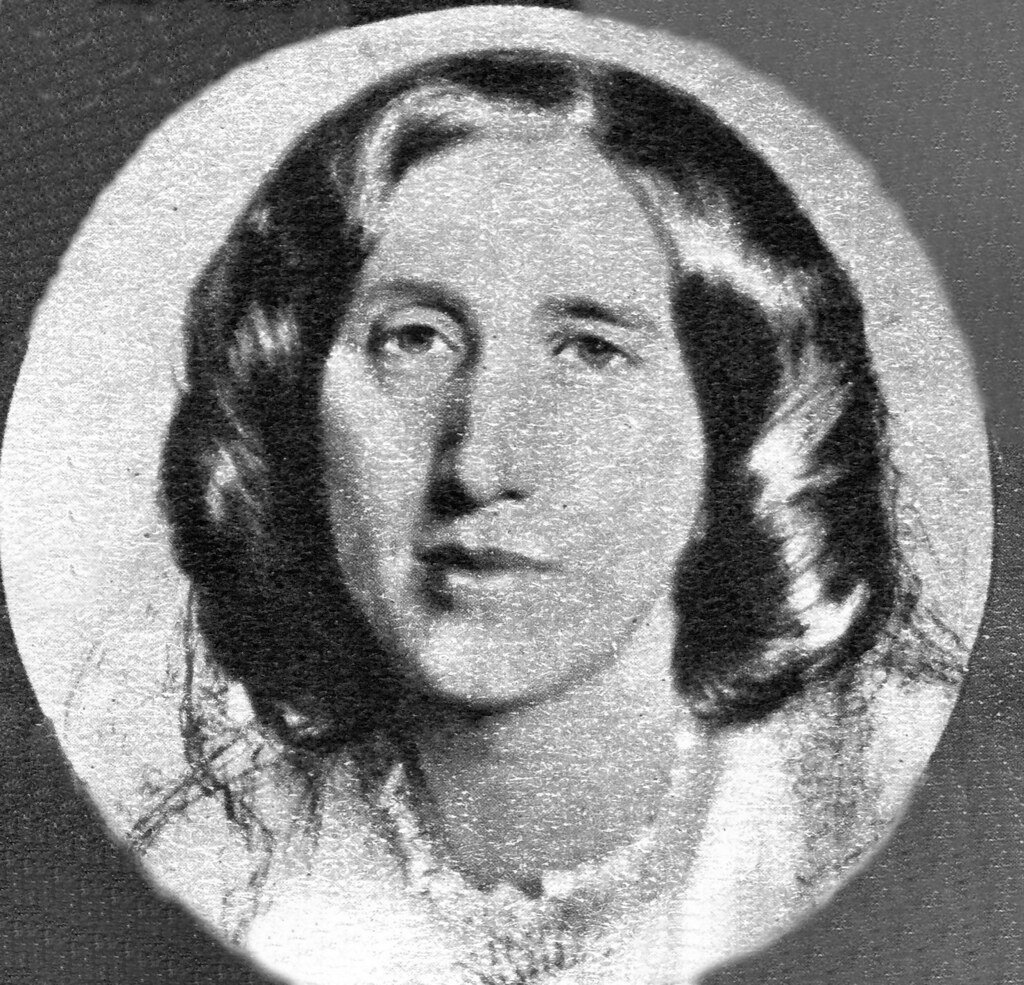 Mary Ann Evans as George Eliot (image credits: flickr)