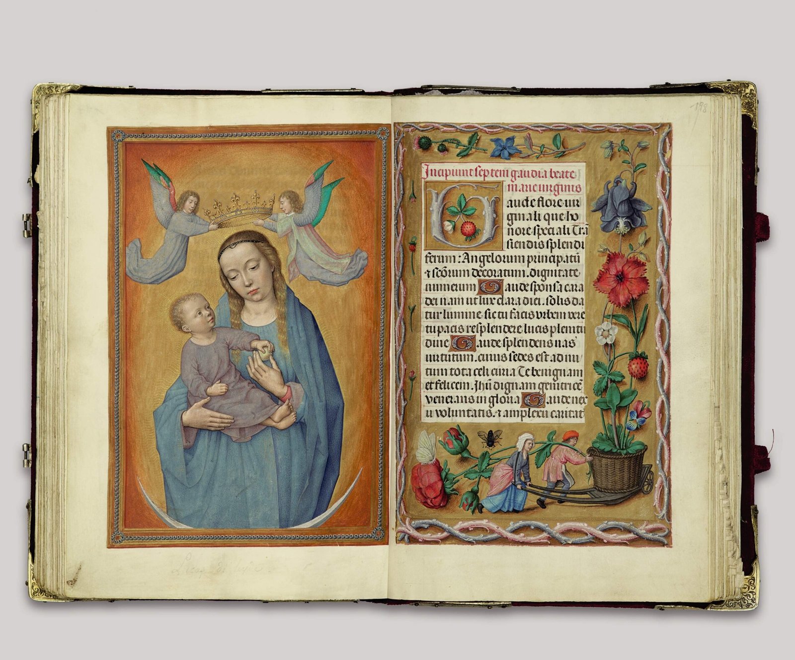 The Rothschild Prayerbook (image credits: wikimedia)
