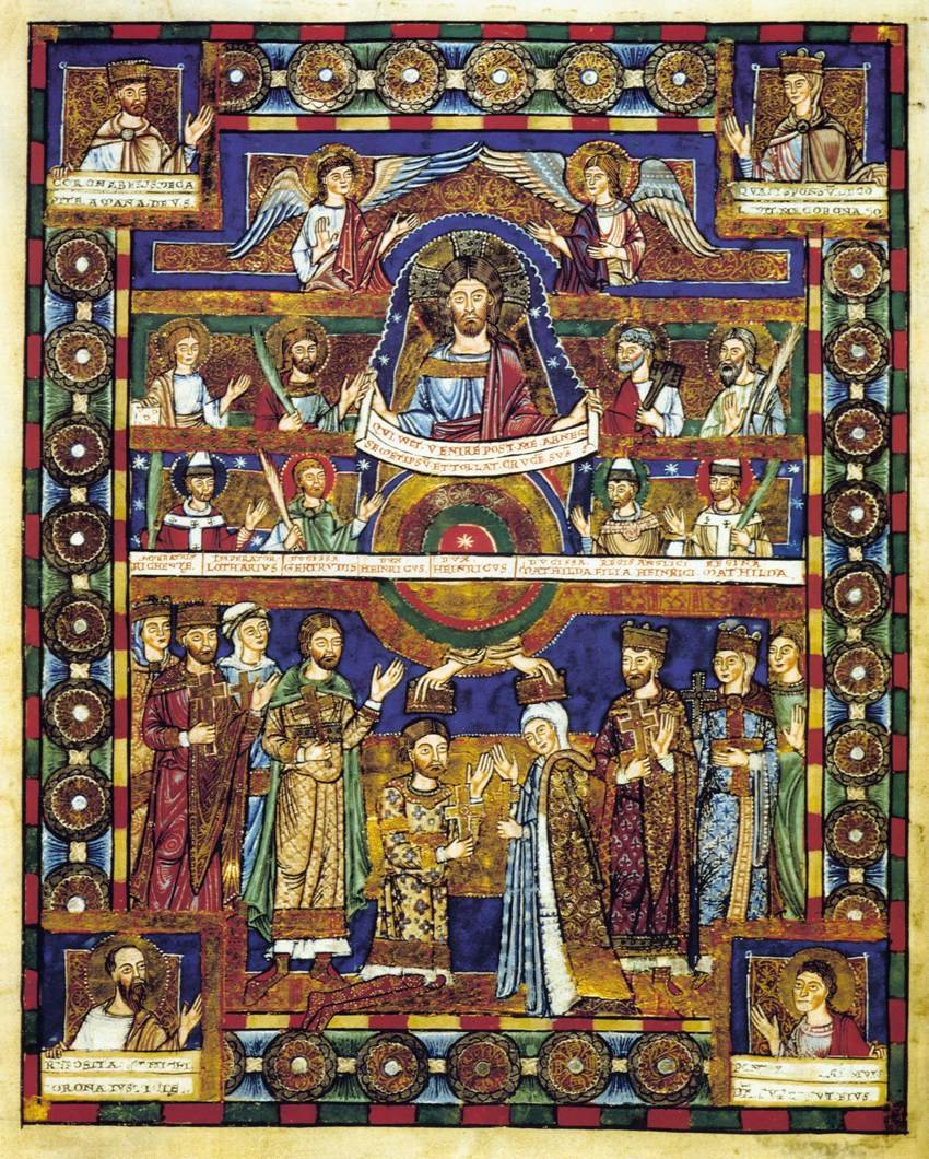 The Gospels of Henry the Lion (image credits: wikimedia)