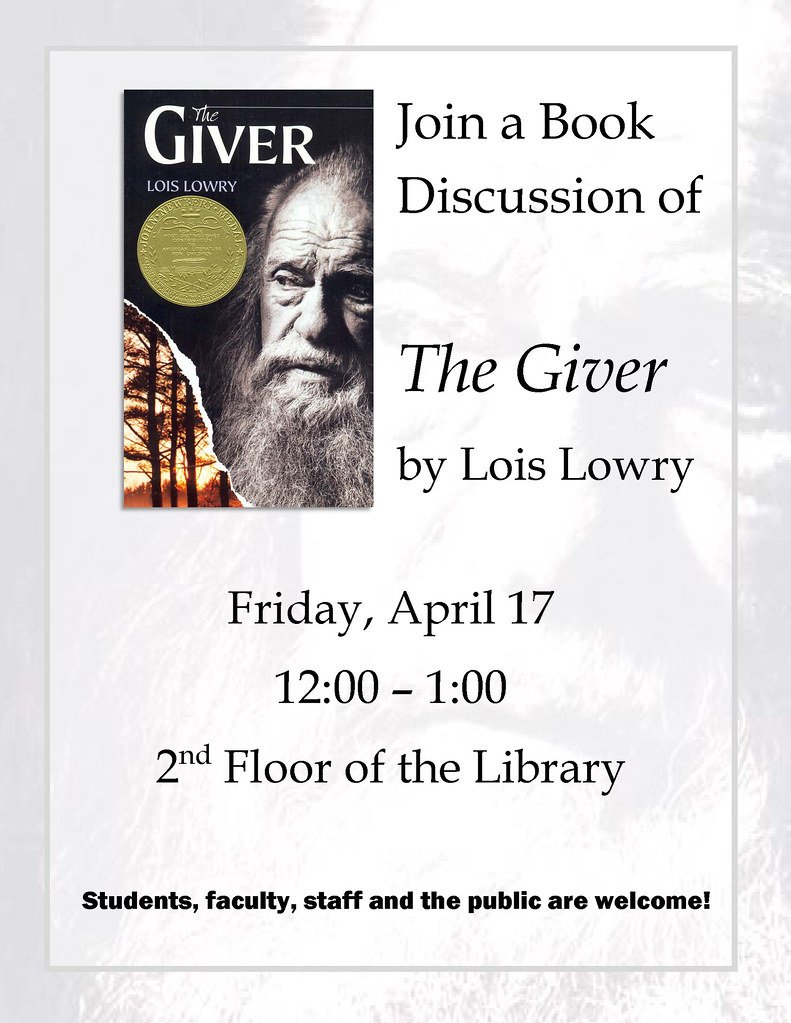 6. “The Giver” by Lois Lowry (image credits: flickr)