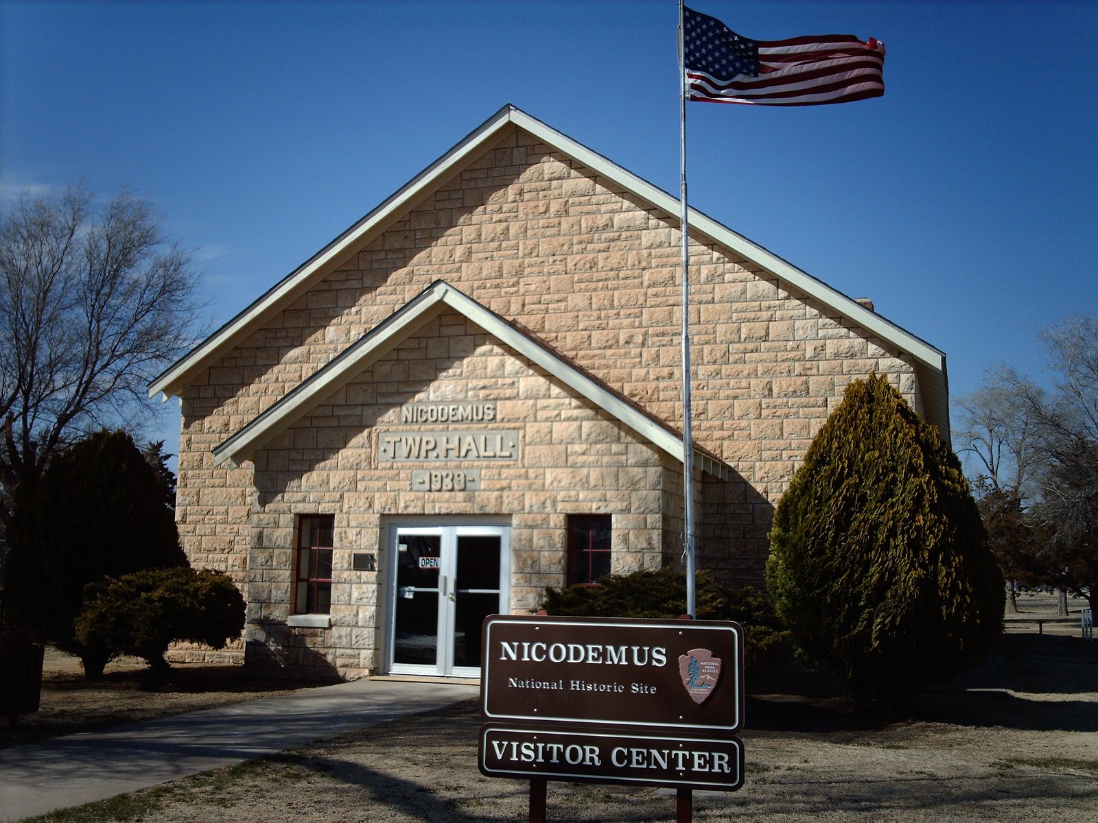 Nicodemus National Historic Site, Kansas (image credits: wikimedia)