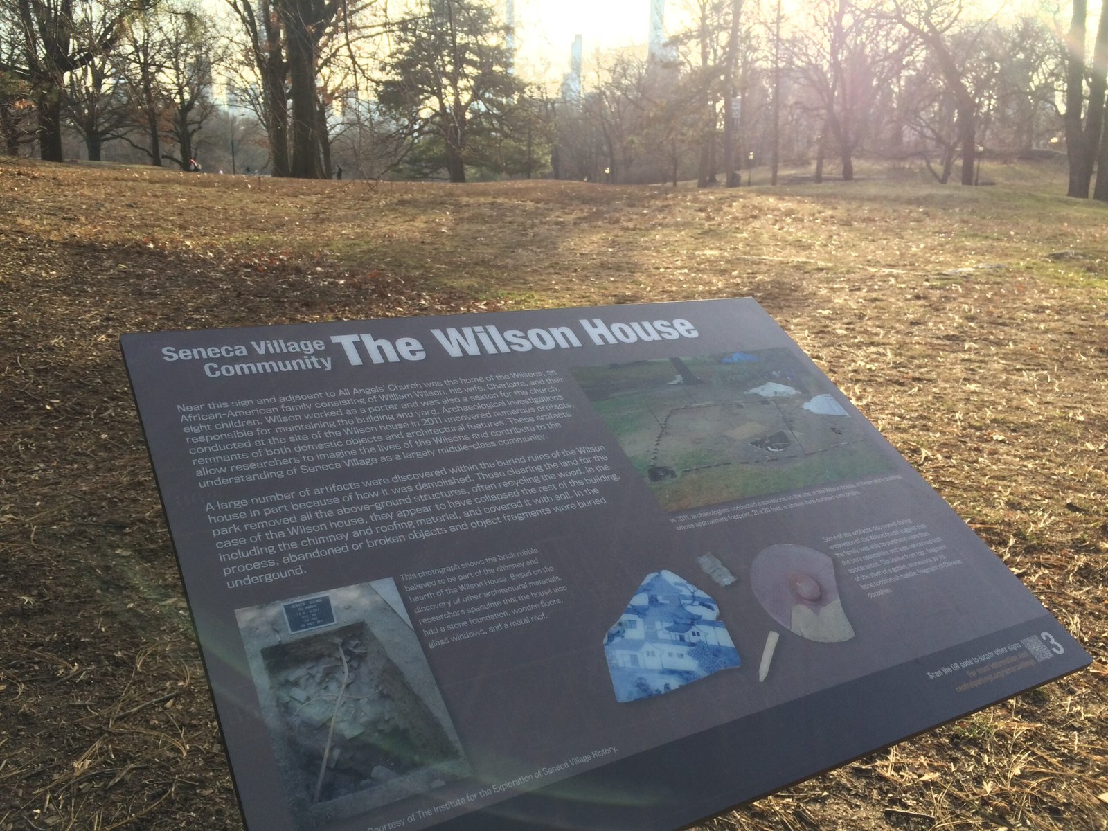 Seneca Village, Central Park, New York (image credits: wikimedia)