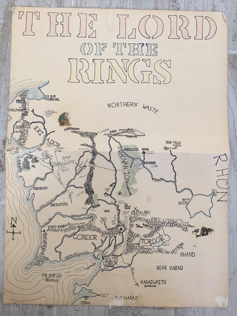 1. Middle-earth from The Lord of the Rings (image credits: flickr)