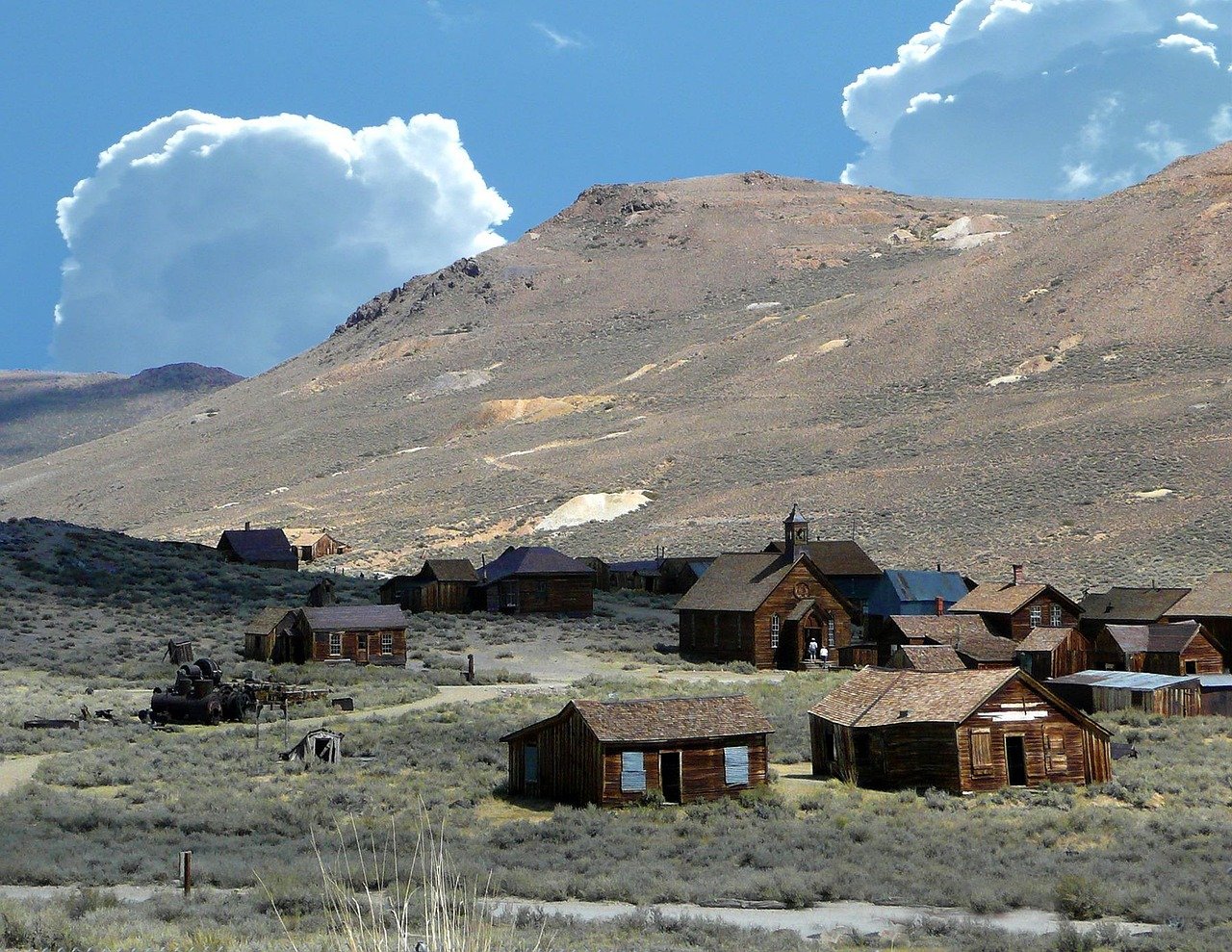The Boom and Bust of Gold Rush Towns (image credits: pixabay)