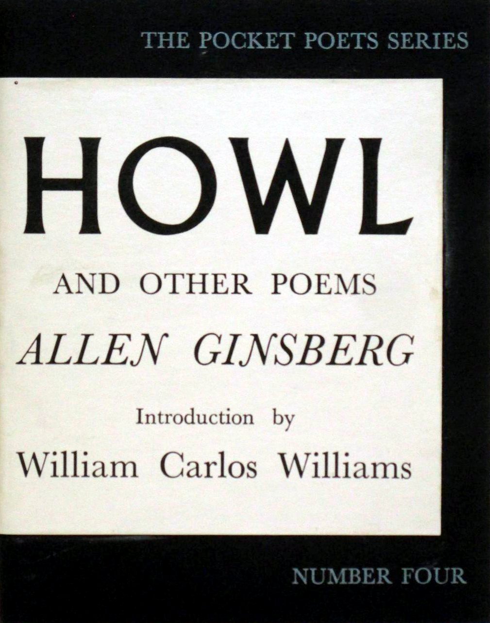 Howl by Allen Ginsberg (image credits: wikimedia)