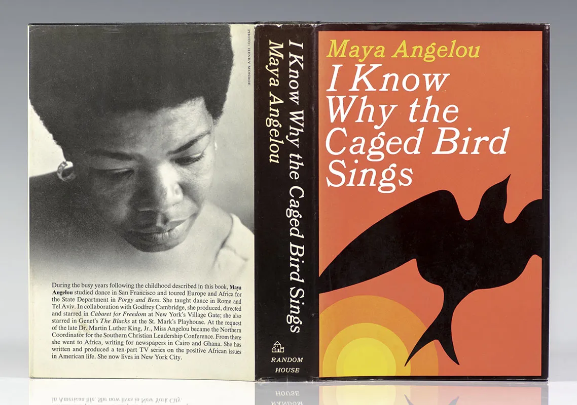 I Know Why the Caged Bird Sings by Maya Angelou (image credits: wikimedia)