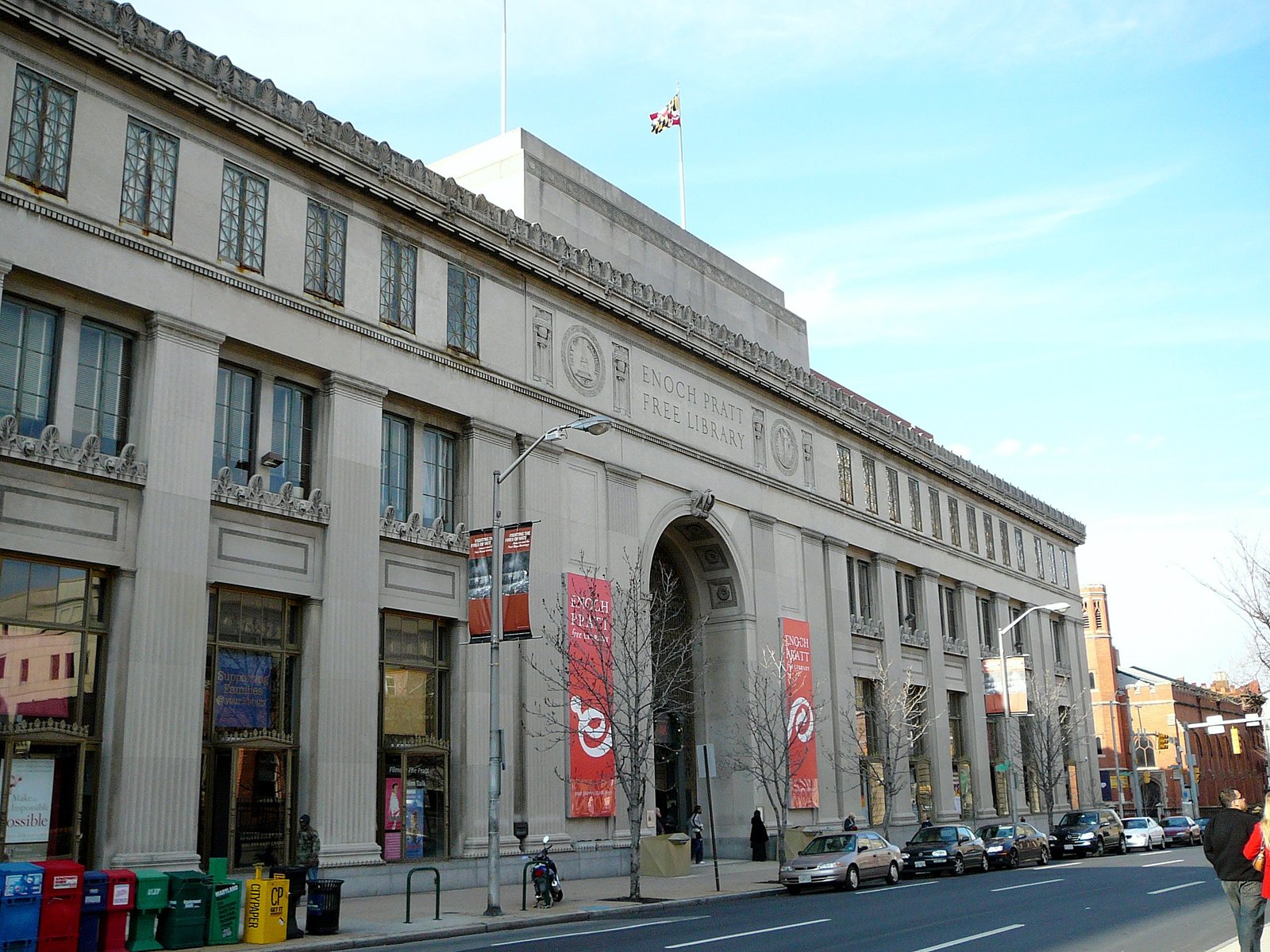 Enoch Pratt Free Library's Segregationist Sabotage (image credits: wikimedia)