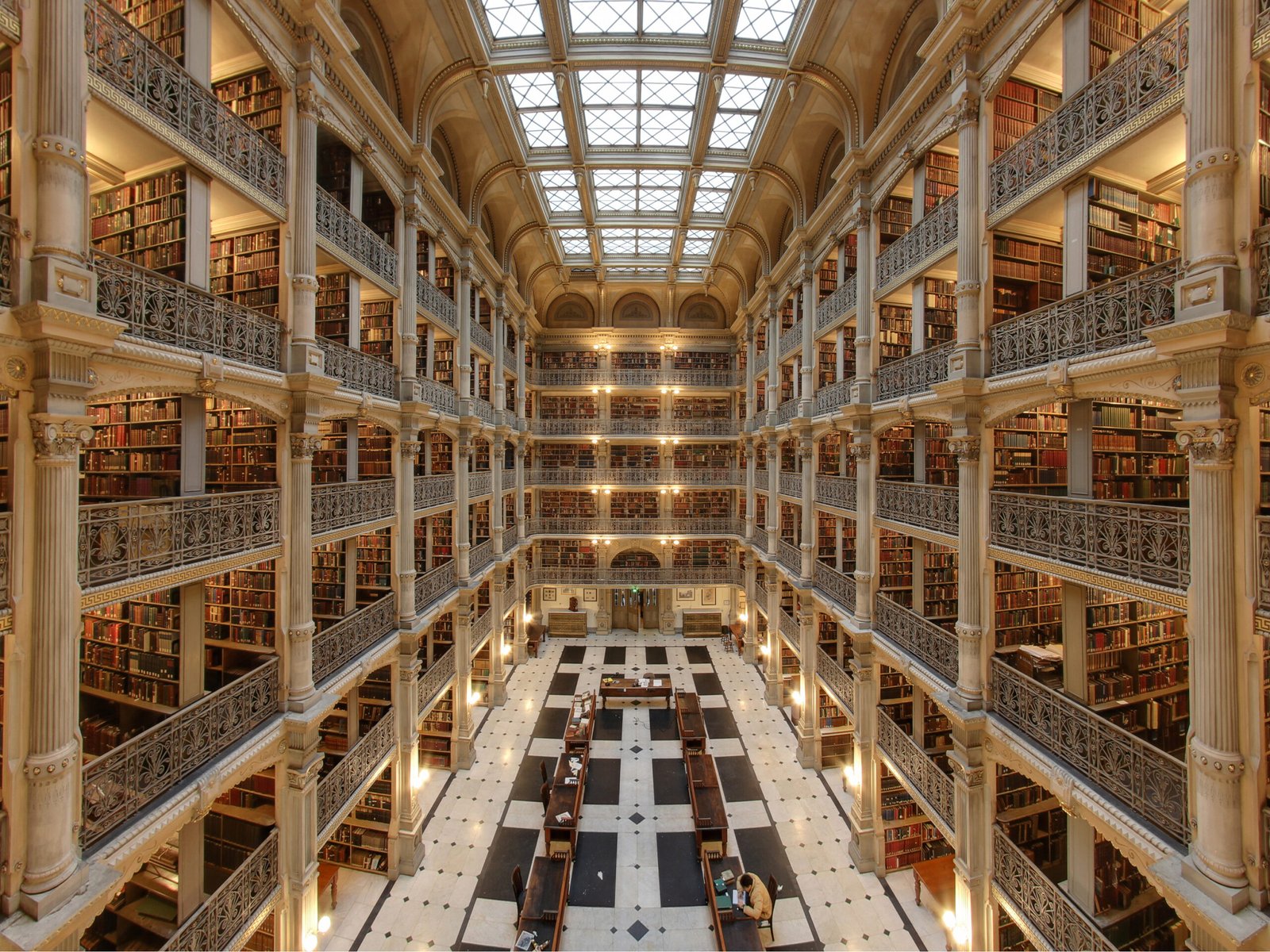 Peabody Institute Library's Underground Evolution Lectures (image credits: wikimedia)