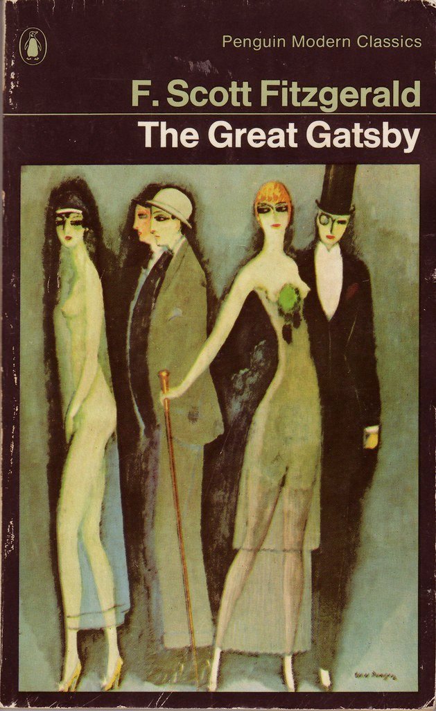 1. The Great Gatsby by F. Scott Fitzgerald (image credits: flickr)