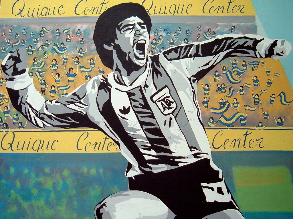 Argentine Genius: Diego Maradona's Divine Inspiration (image credits: flickr)