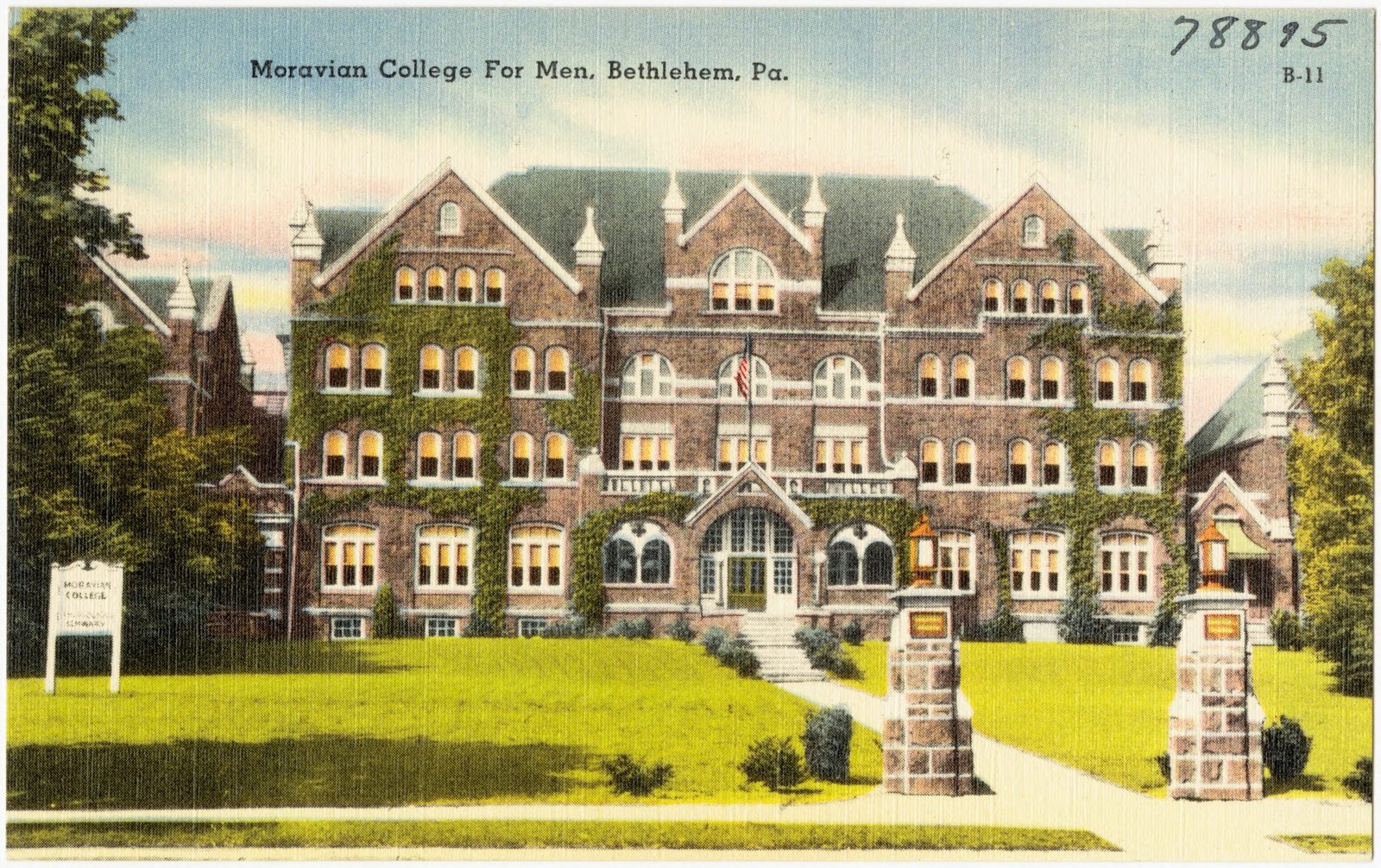 Moravian College: America’s First Coeducational Institution (image credits: wikimedia)