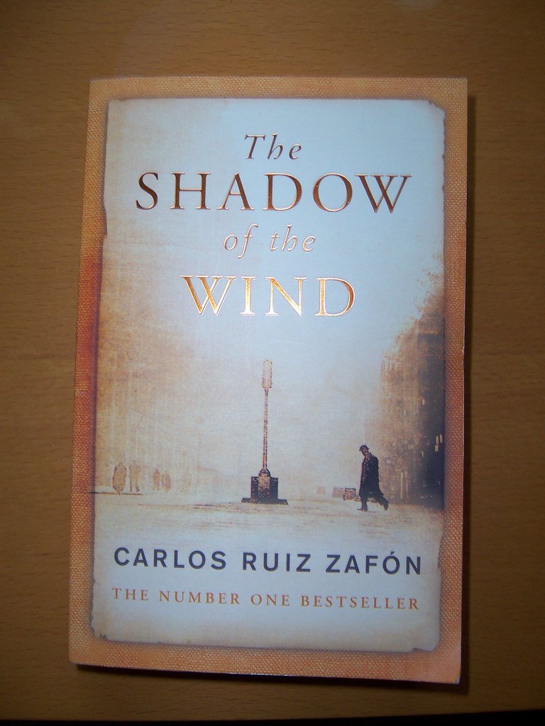 5. The Shadow of the Wind by Carlos Ruiz Zafón (image credits: flickr)