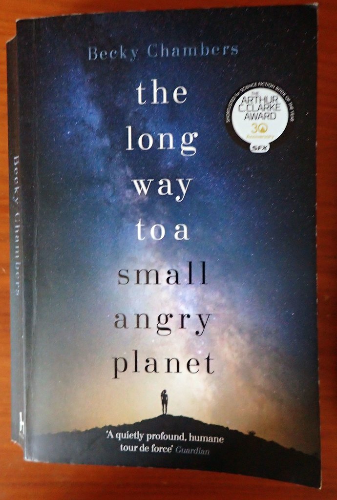 12. The Long Way to a Small, Angry Planet by Becky Chambers (image credits: flickr)