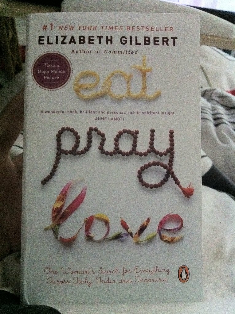 “Eat, Pray, Love” by Elizabeth Gilbert: Popularizing Transformational Travel (image credits: flickr)