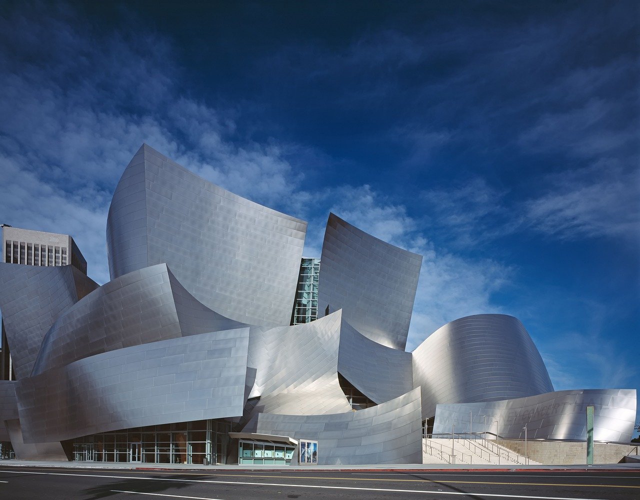 Walt Disney Concert Hall: Steel Petals and Persistence (image credits: pixabay)