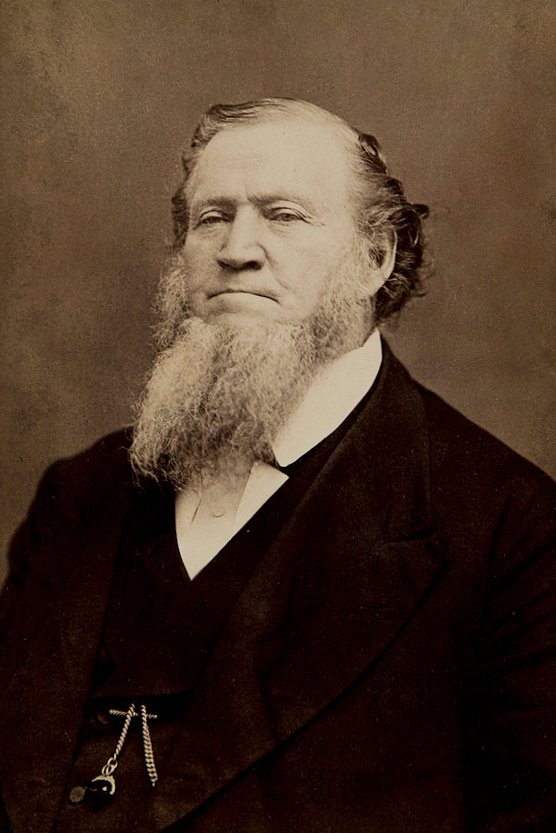 Brigham Young - The Mormon Pioneer's Massive Family (image credits: wikimedia)