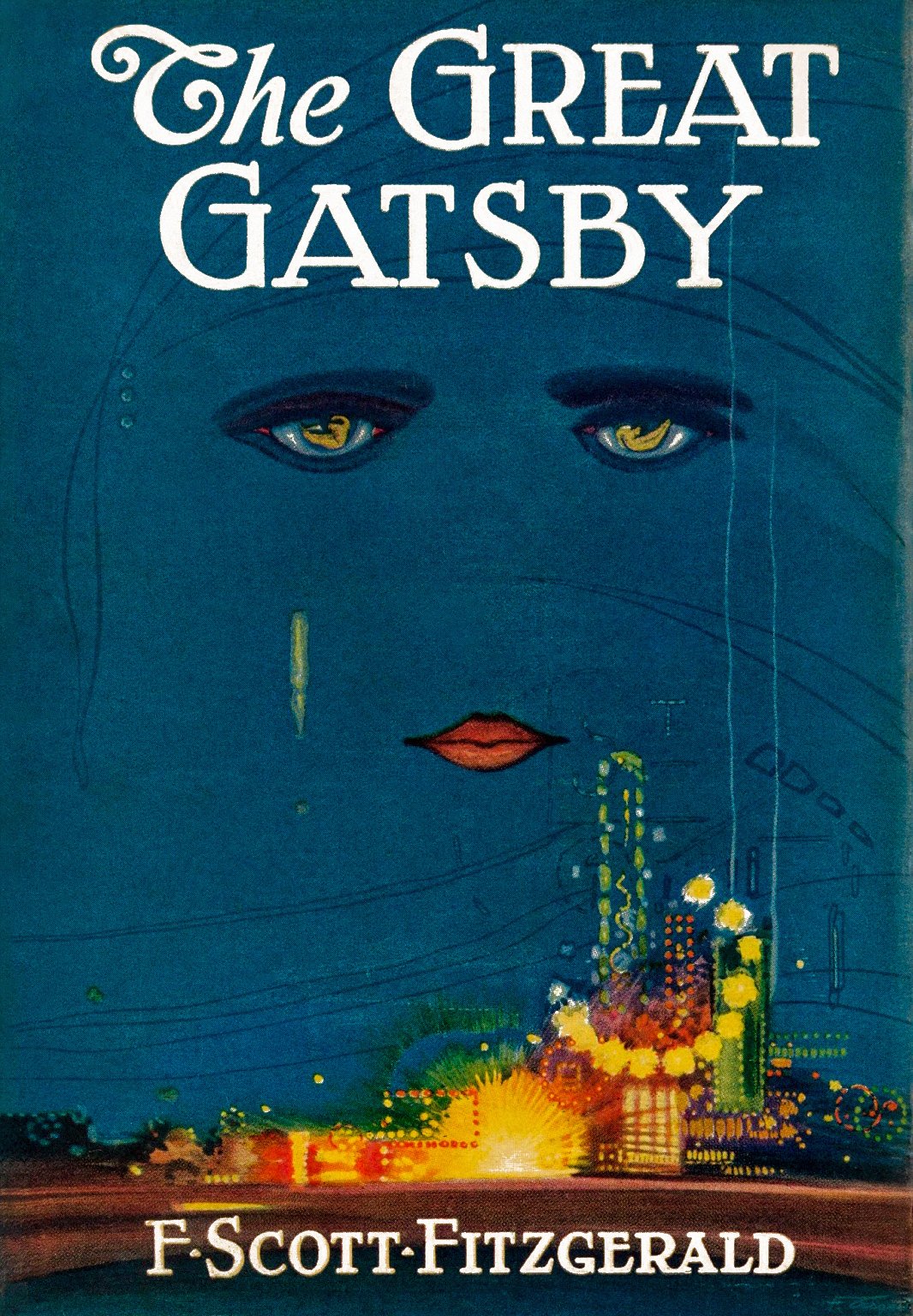 The Great Gatsby by F. Scott Fitzgerald (1925) (image credits: wikimedia)