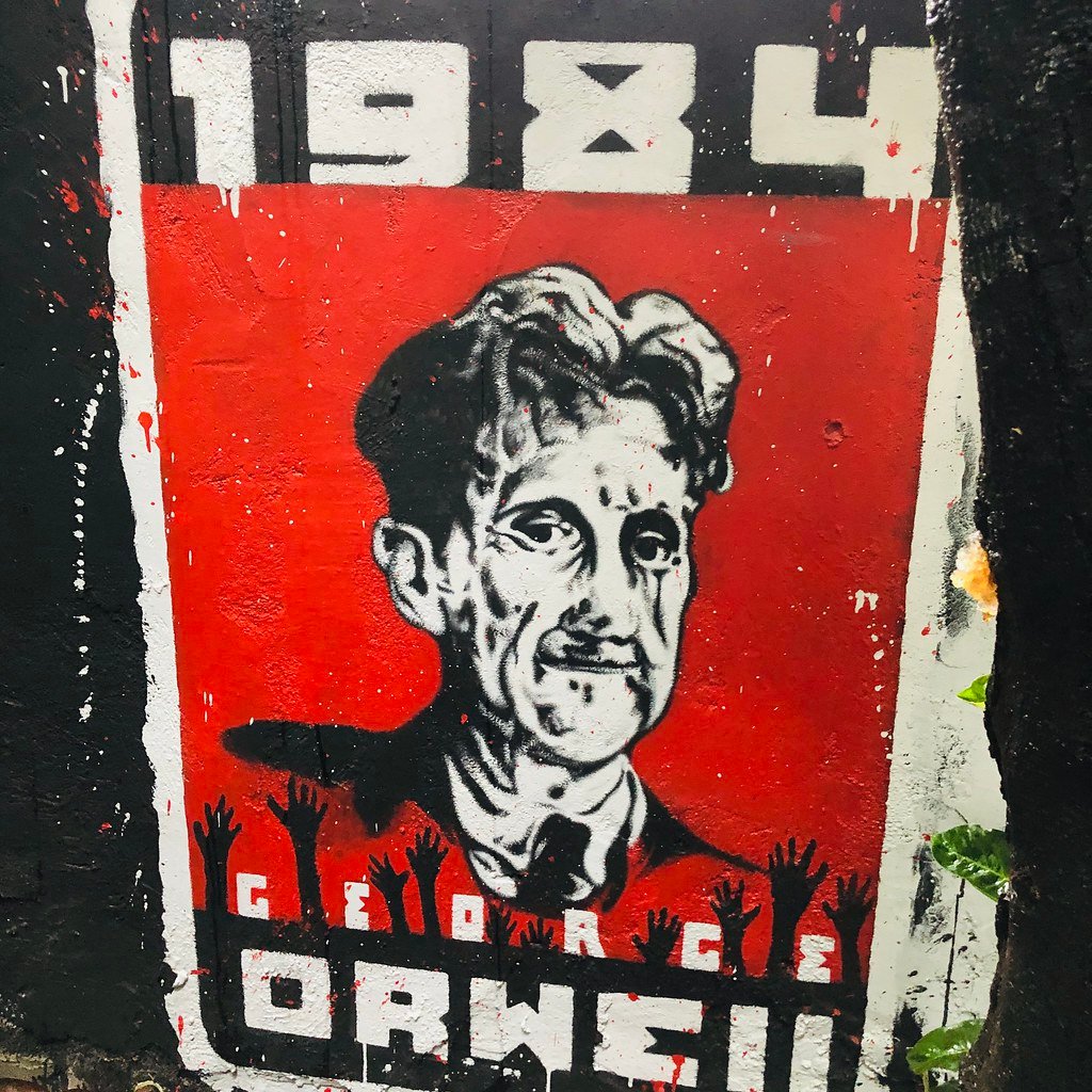 1. George Orwell (image credits: flickr)
