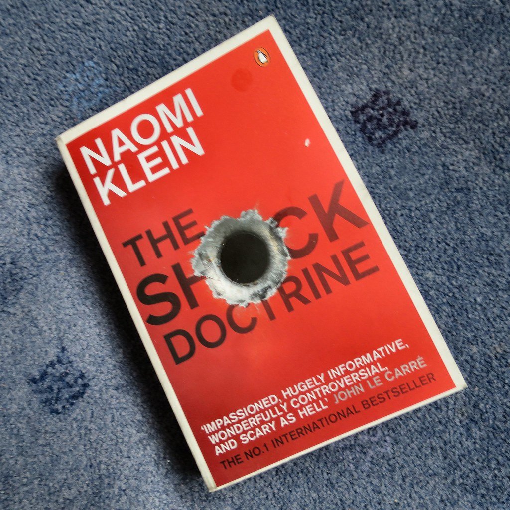 The Shock Doctrine by Naomi Klein (image credits: flickr)