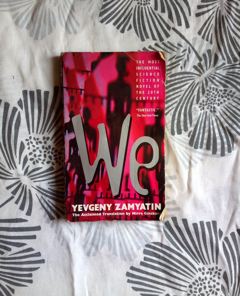 We by Yevgeny Zamyatin (1924) (image credits: flickr)