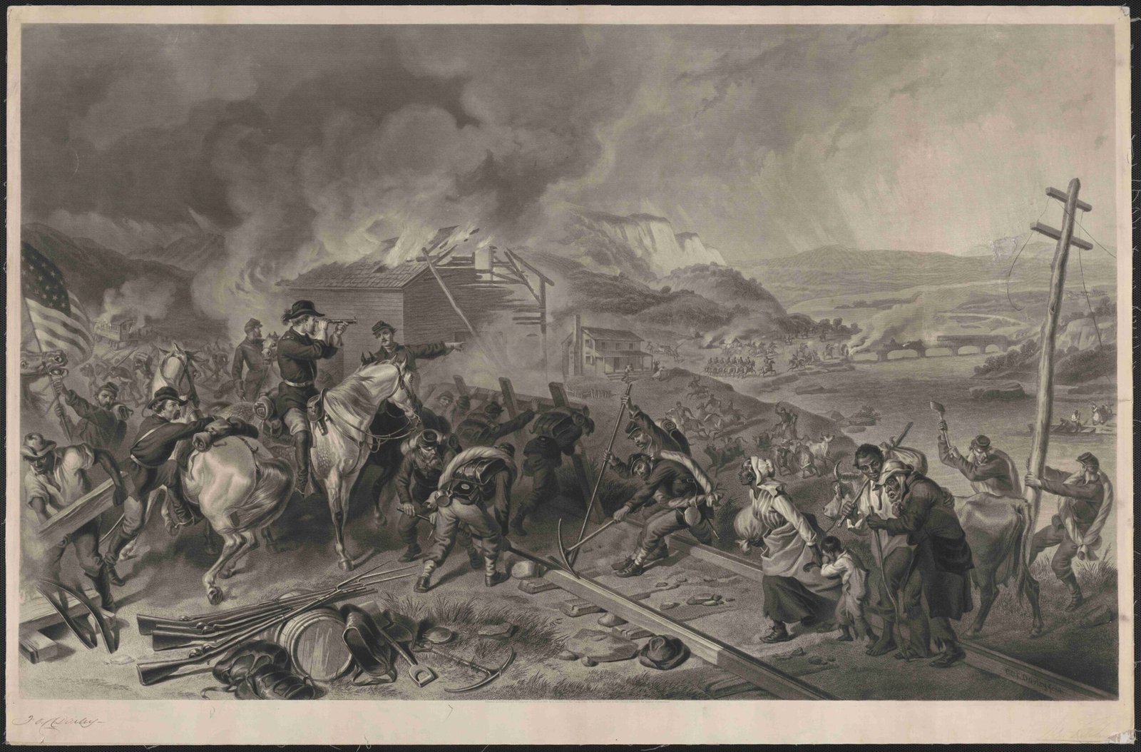 Civil War Era: Libraries Under Siege (image credits: wikimedia)