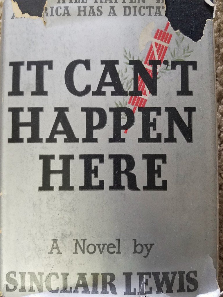 It Can’t Happen Here by Sinclair Lewis (image credits: flickr)