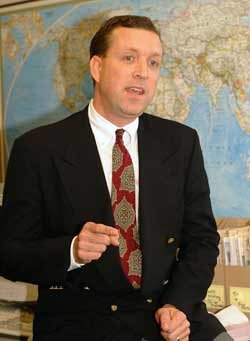 The Pentagon’s New Map by Thomas P.M. Barnett (image credits: wikimedia)
