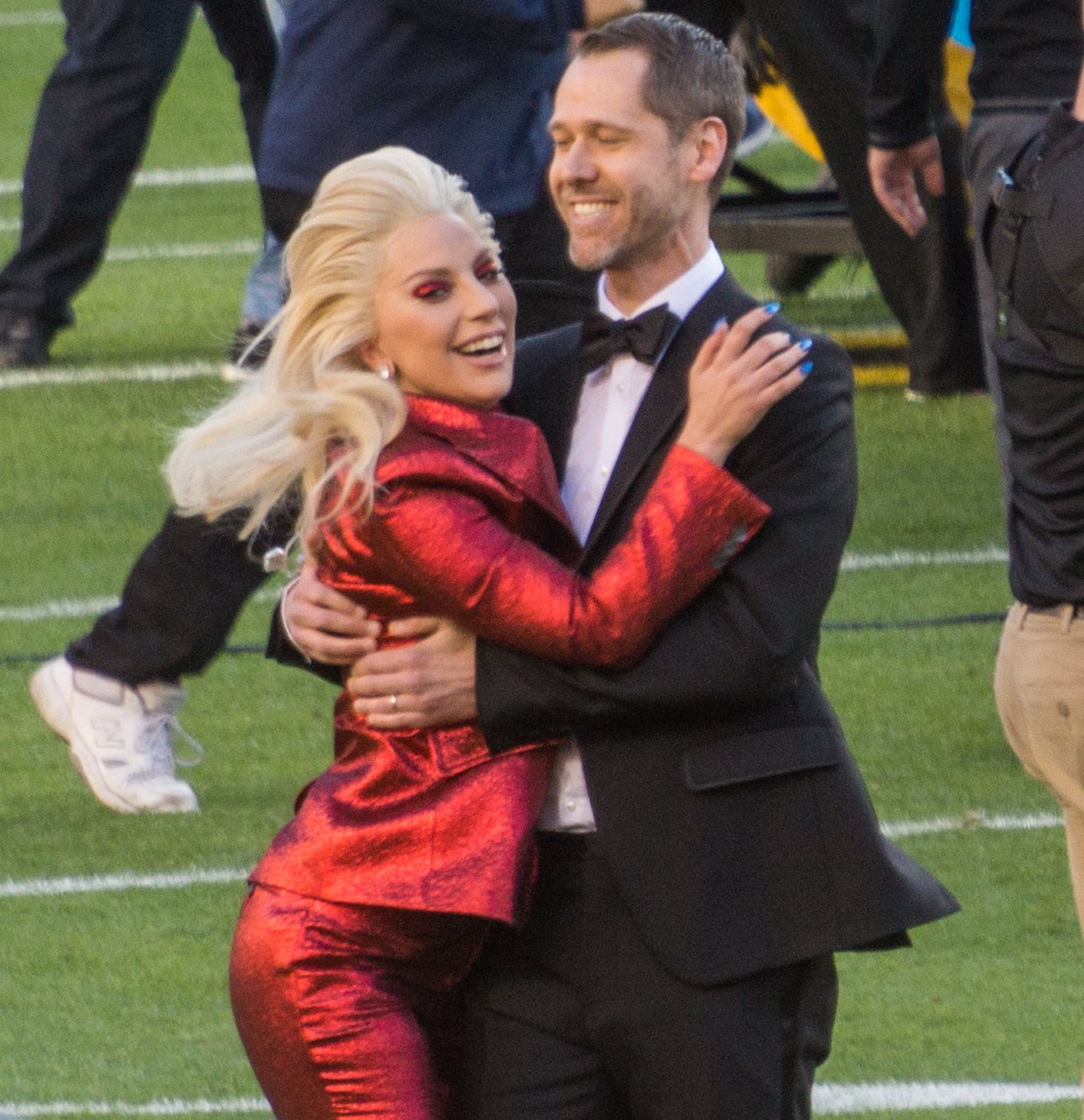 Lady Gaga’s Dive at the Super Bowl (image credits: wikimedia)