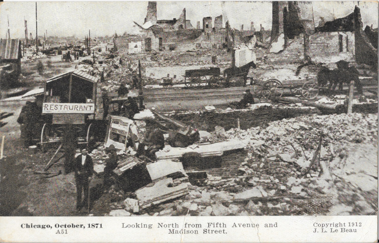 The Great Chicago Fire and The Devil in the White City (image credits: wikimedia)