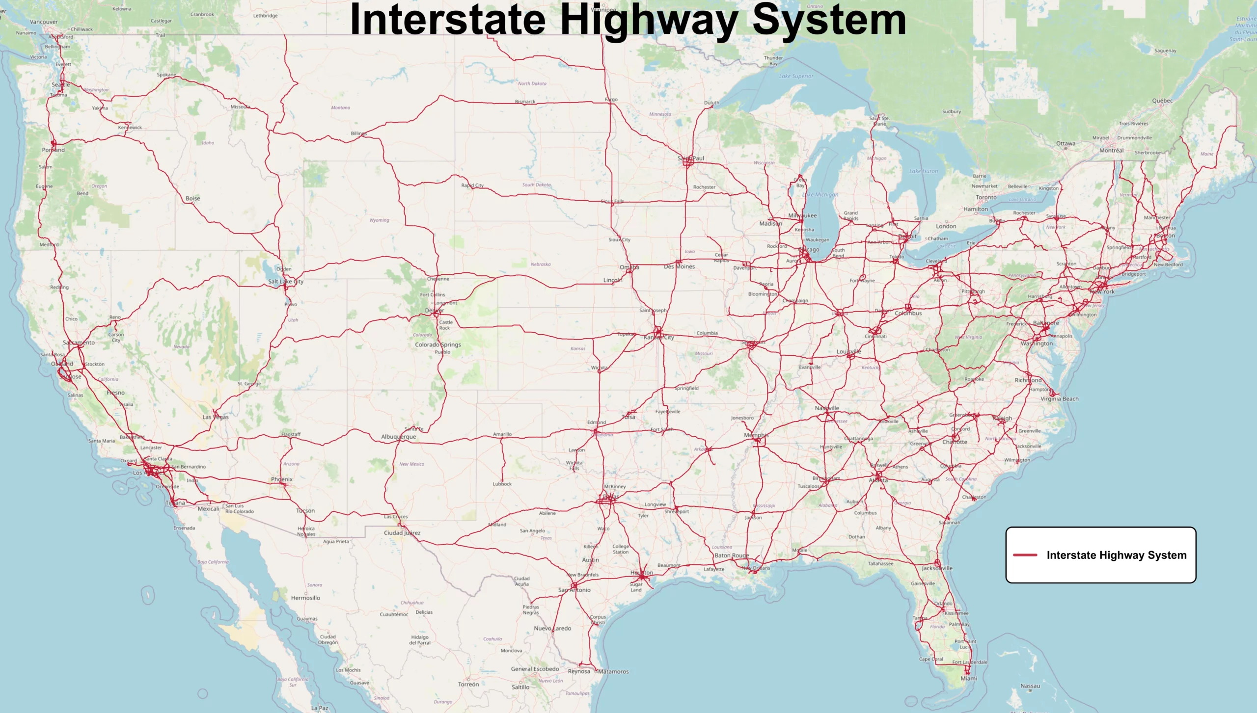 Federal-Aid Highway Act of 1956 (image credits: wikimedia)