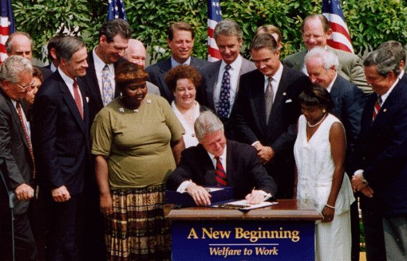 Personal Responsibility and Work Opportunity Act (1996) (image credits: wikimedia)