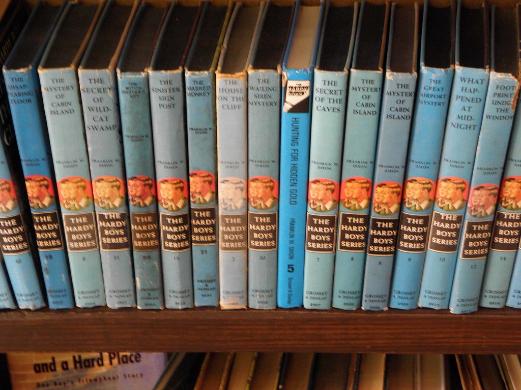 Franklin W. Dixon and The Hardy Boys (image credits: flickr)
