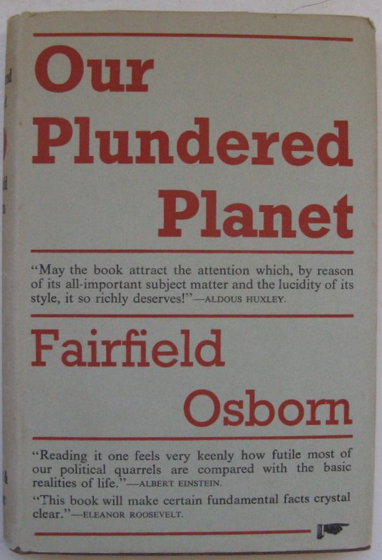 Our Plundered Planet by Fairfield Osborn (image credits: wikimedia)
