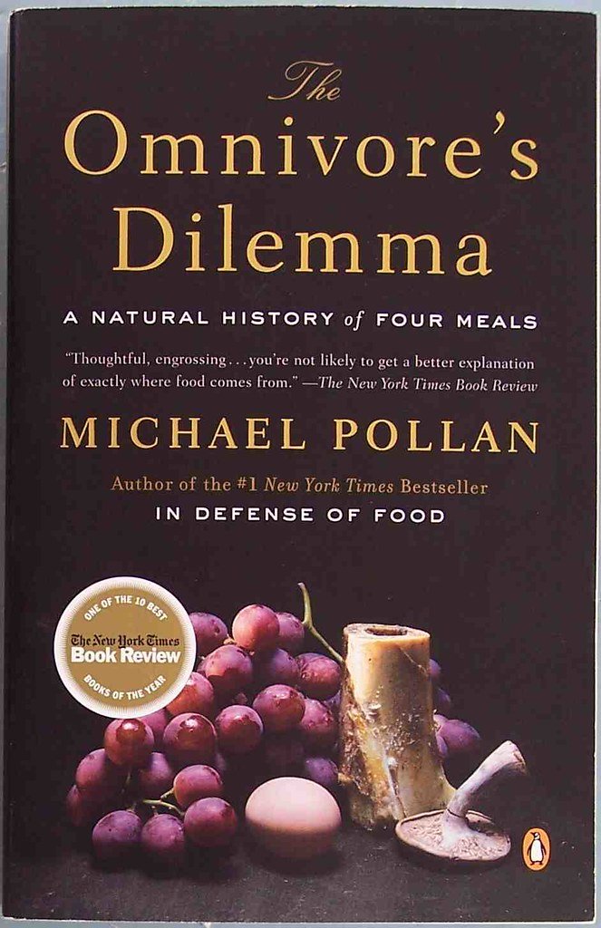 The Omnivore’s Dilemma by Michael Pollan (image credits: flickr)
