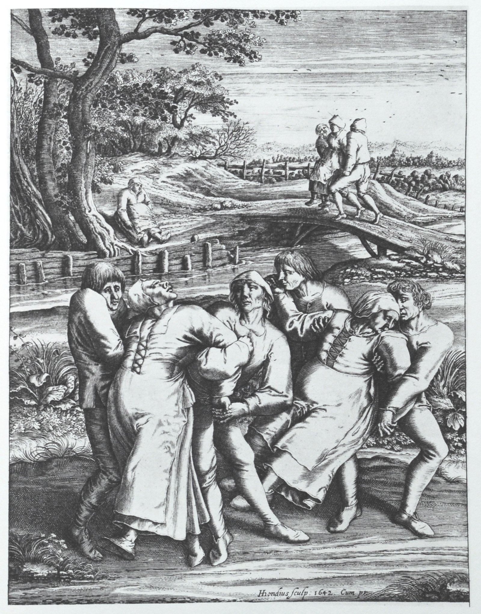 The Dancing Plague of 1518 (image credits: wikimedia)