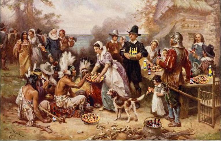 The First Thanksgiving: A Complex Encounter (image credits: flickr)