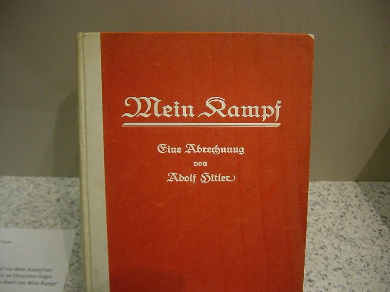 3. “Mein Kampf” and the Rise of Adolf Hitler in 1933 (image credits: flickr)