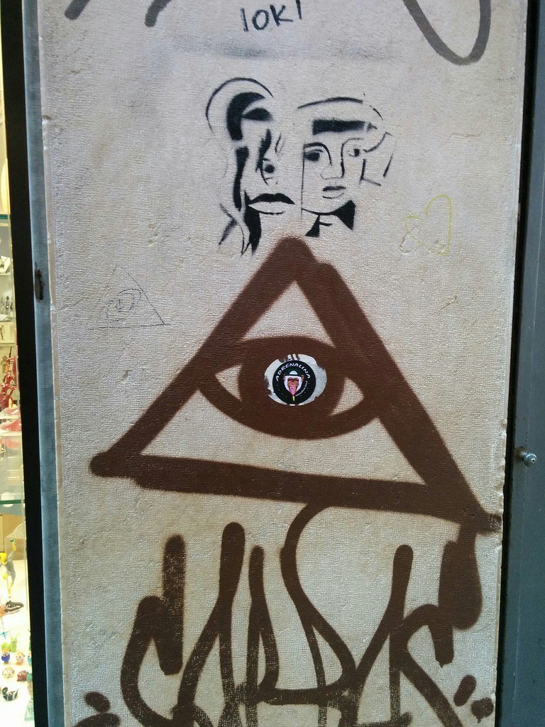 The Illuminati's Literary Shadow (image credits: flickr)