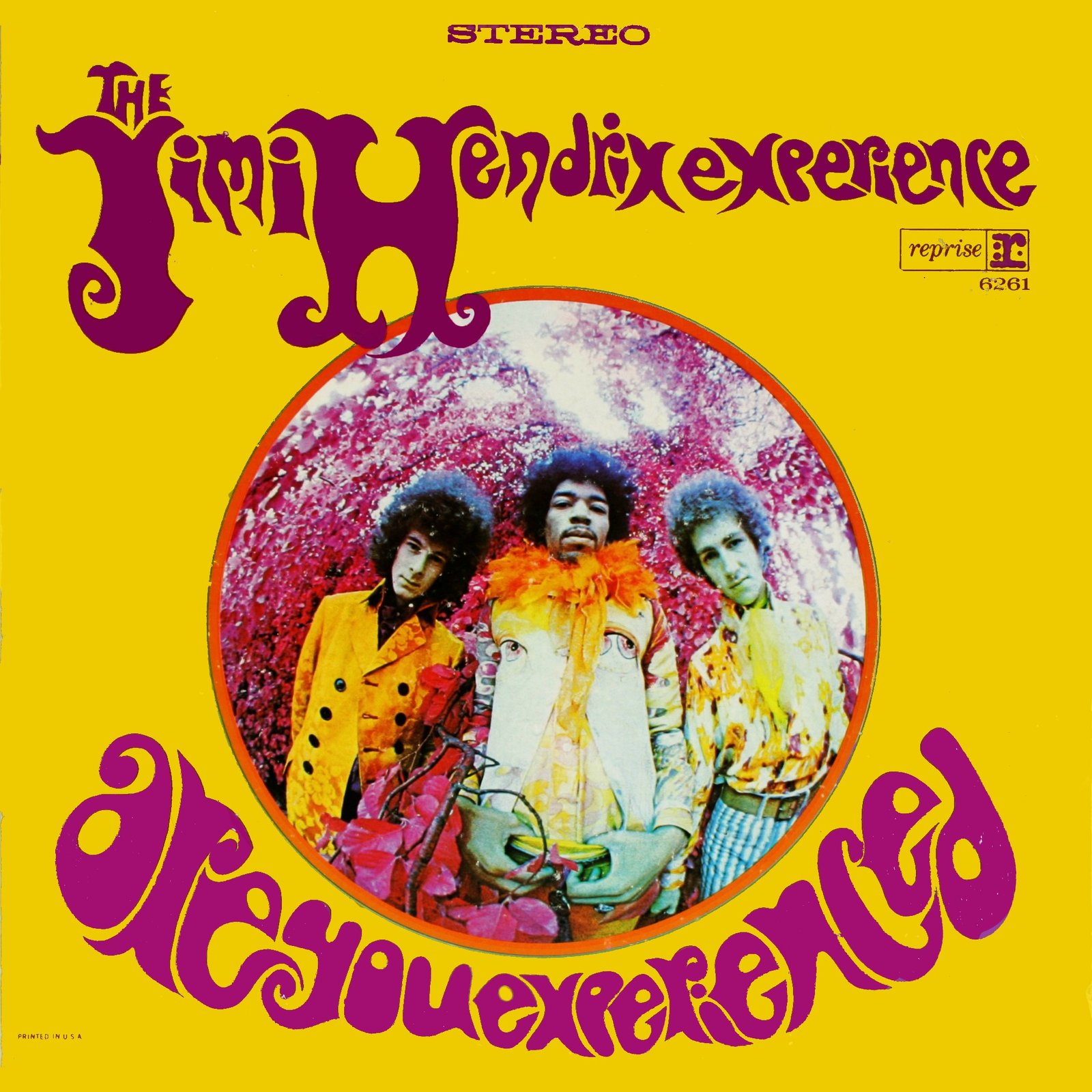 Jimi Hendrix - Are You Experienced (1967) (image credits: wikimedia)
