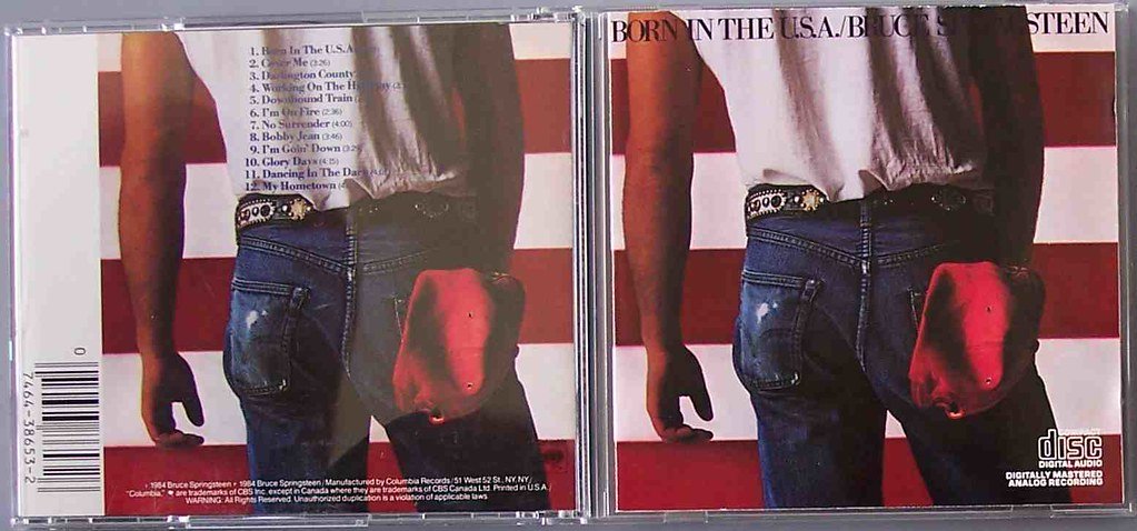 Bruce Springsteen - Born in the U.S.A. (1984) (image credits: flickr)