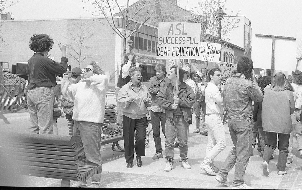 17. The 1988 Deaf President Now Movement at Gallaudet University (image credits: flickr)