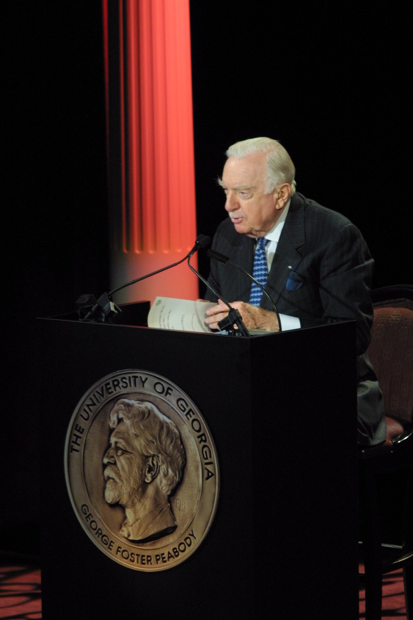 Walter Cronkite: The Most Trusted Man in America (image credits: wikimedia)