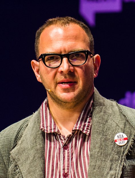 Cory Doctorow and the Fight for Digital Rights (image credits: NEXT14 Day 2 - Image by Dan Taylor - dan@heisenbergmedia.com-280, CC BY 2.0, https://commons.wikimedia.org/w/index.php?curid=45076171)