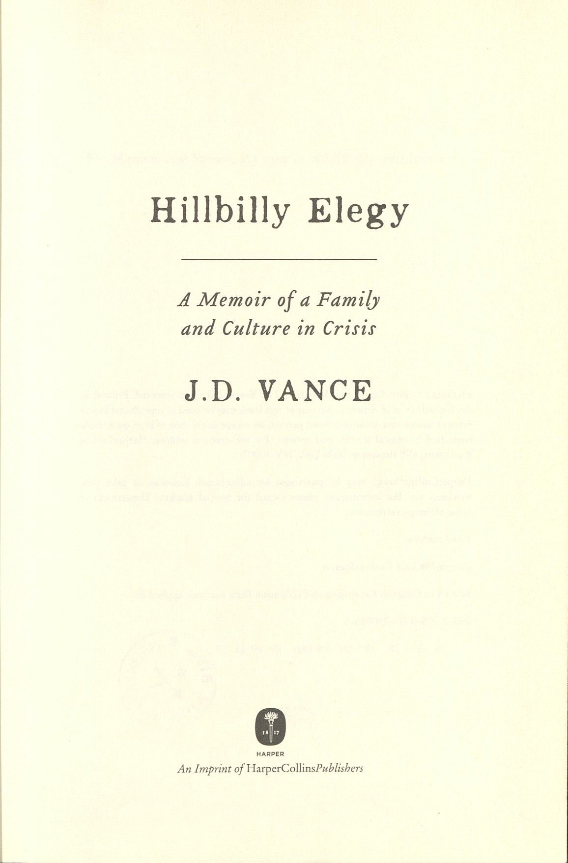 Hillbilly Elegy by J.D. Vance (image credits: booktitle, Public domain, https://commons.wikimedia.org/w/index.php?curid=150482473)