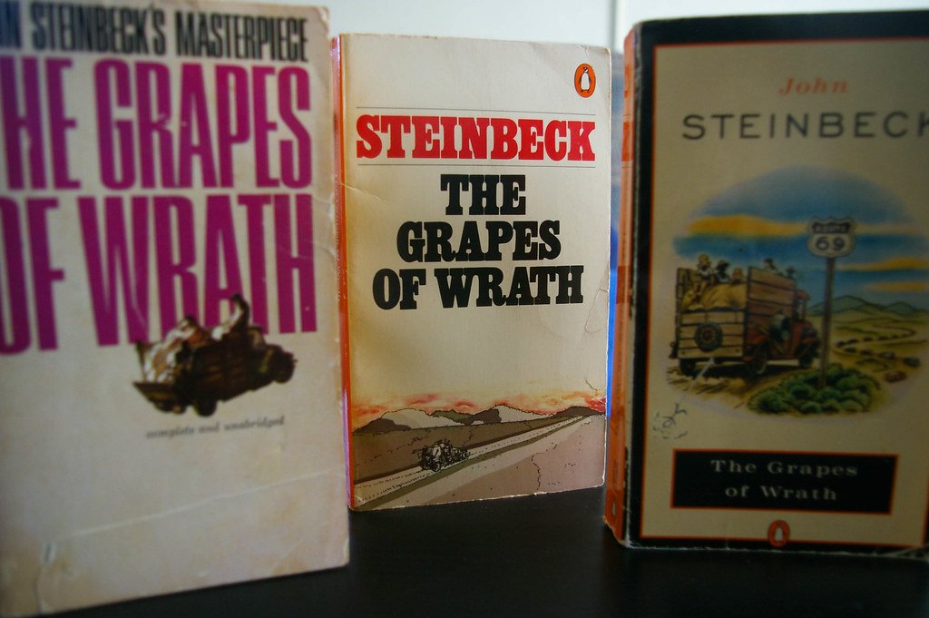 The Grapes of Wrath by John Steinbeck (image credits: flickr)